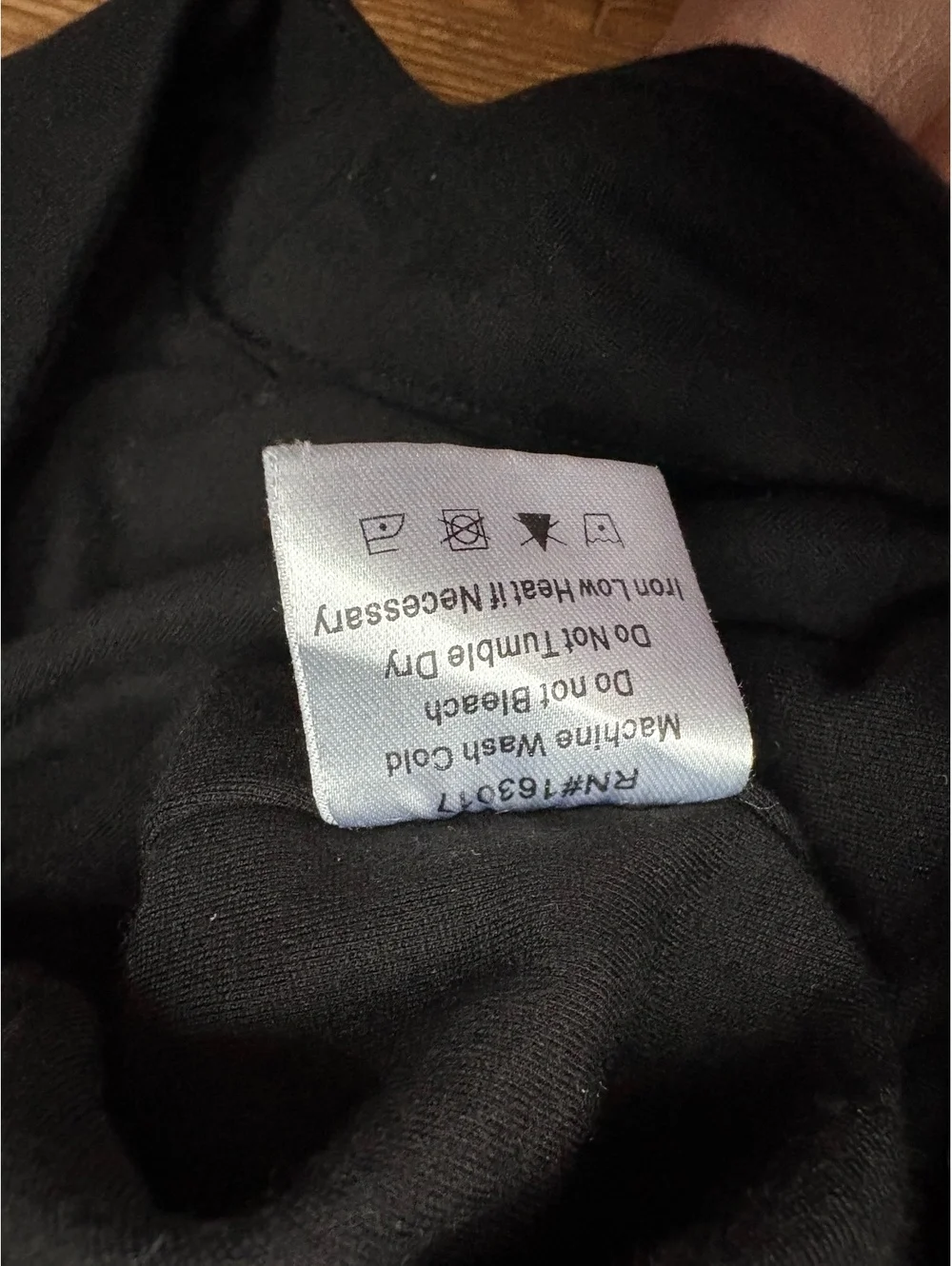 Princess Polly Black Mini Skort Side Slit Stretch Size 2 - Picture 9 of 9